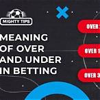 what is an over under bet